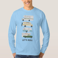 LET'S ROLL! Cute Campervan vanlife RV Trailer