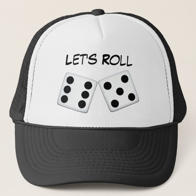 Let's Roll Dice Hat (Front)