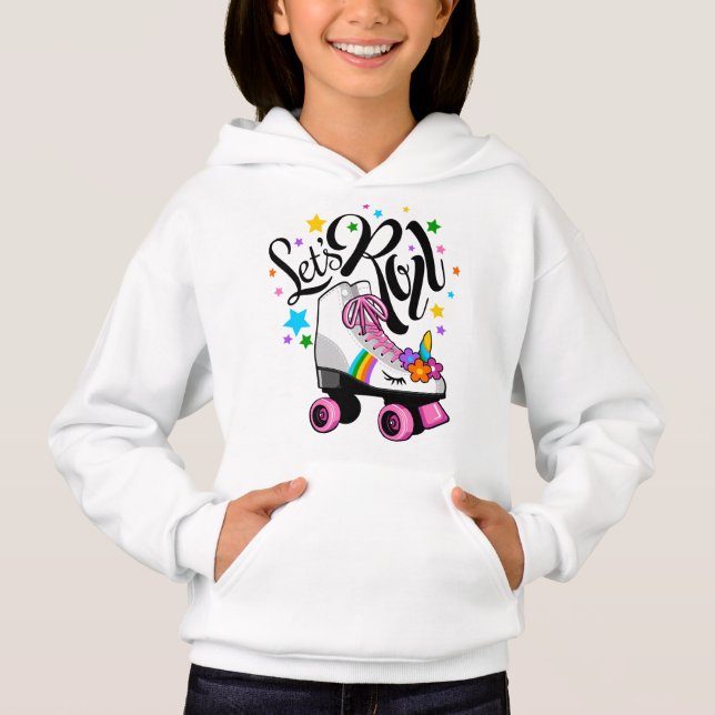 Let's Roll Unicorn Roller skate for girls (Front)