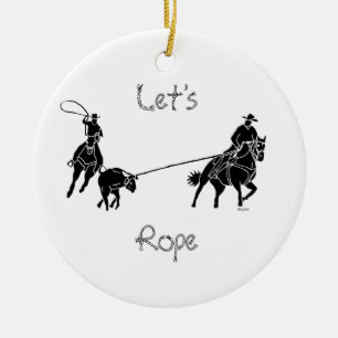 Let's Rope Ceramic Tree Decoration