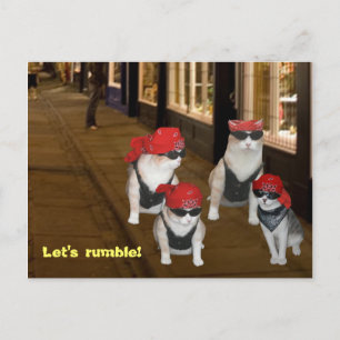 Let's Rumble Postcard