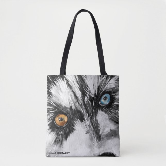 Let's Run Alaskan Tote Bag (Front)