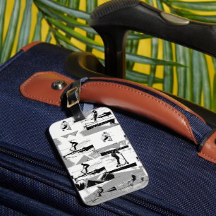 Lets Scoot Around - Stunt Scooter Rider Luggage Tag