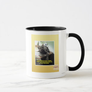 Let's see if she notices. mug