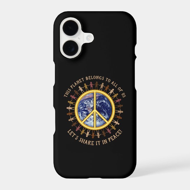 Let's share this Planet in Peace ☮ (Back)