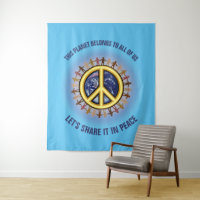 Let's share this Planet in Peace ☮