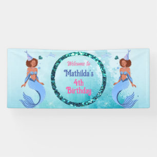 Let's Shell-ebrate! mermaid theme  Banner
