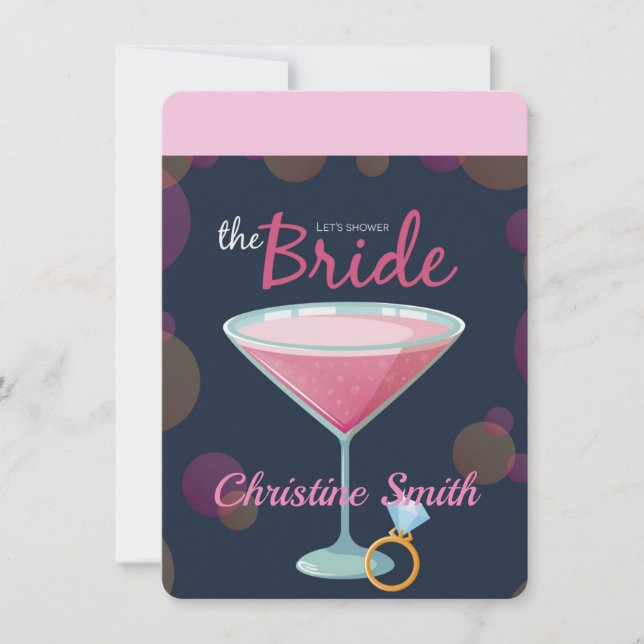 Let's Shower The Bride Invitation (Front)