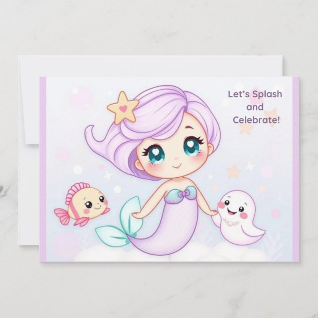 Let's Splash Invitation (Front)