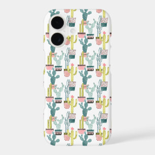 Let's Taco About Love Cactus Pattern