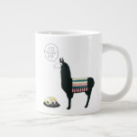 Let's Taco About Love Large Coffee Mug<br><div class="desc">Enjoy this fresh cute design on a product or wallart piece to enhance and add to the world around you. Artist: Grace Popp</div>