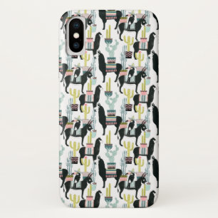 Let's Taco About Love   Llama & Donkey Pattern Case-Mate iPhone Case