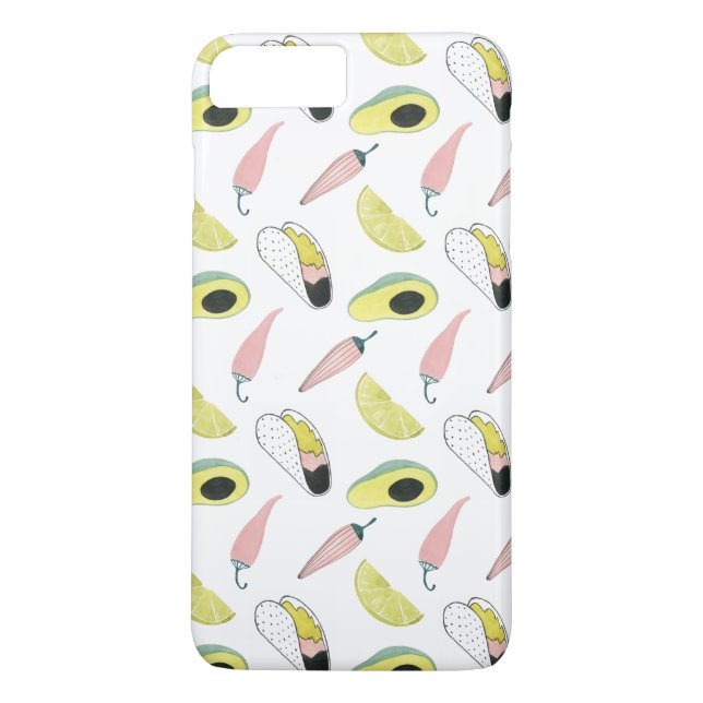 Let's Taco About Love | Taco Element Circle Case-Mate iPhone Case (Back)