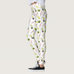 Let's Taco About Love | Taco Element Circle Leggings<br><div class="desc">Enjoy this fresh creative design on a product or wallart piece to enhance and add to the world around you. Artist: Grace Popp</div>