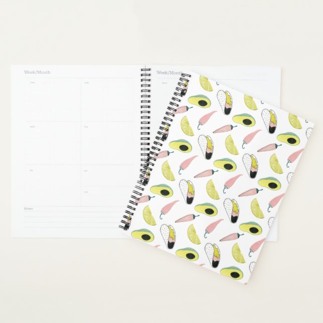 Let's Taco About Love | Taco Element Circle Planner (Display)