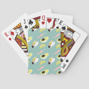 Let's Taco About Love   Taco Element Pattern Playing Cards