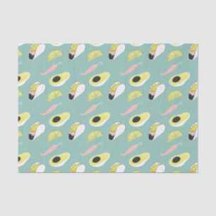 Let's Taco About Love   Taco Element Pattern Tissue Paper