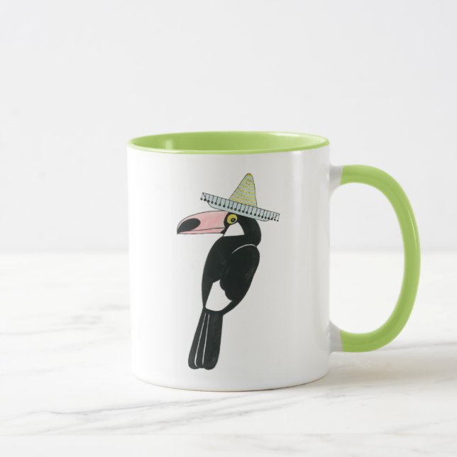 Let's Taco About Love | Toucan Sombrero Mug (Right)