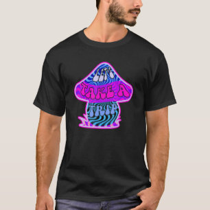 Let's Take A Trip  Groovy Psychedelic Retro Mushro T-Shirt