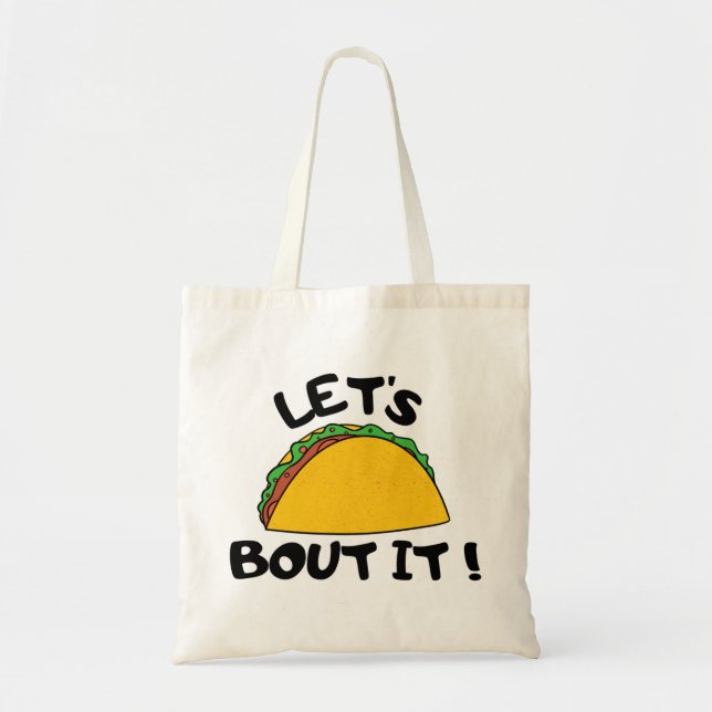 Let's Talk About It Tote Bag (Front)