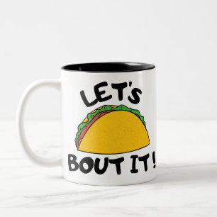 Let's Talk About It Two-Tone Coffee Mug