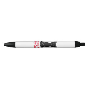 Let's Talk About My Cat Black Ink Pen