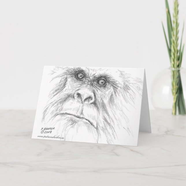 Let's Talk Bigfoot Note Cards (Front)