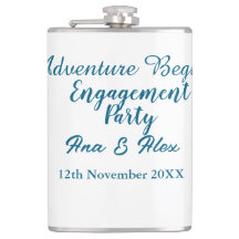 lets the adventure begins engagement party name da