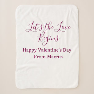lets the fun begins happy new year name year simpl sherpa blanket