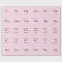 Let's toast to wedding engagement name letter pink