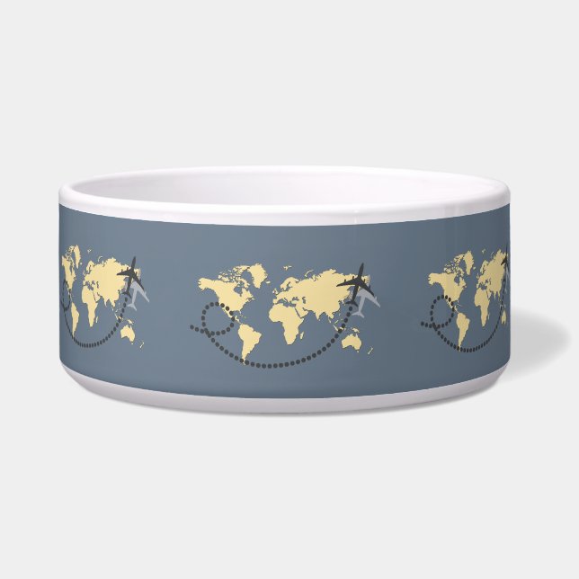 Let's travel the world illustration (Front)