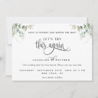 Let's Try This Again, Love is Patient Greenery