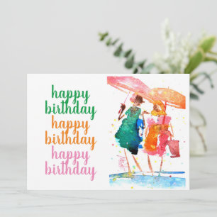 Let's Walk and Talk #140106 Card