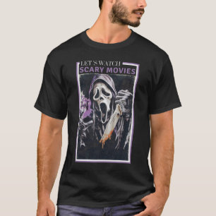 Let's Watch Scary Movie SCREAM Retro T-Shirt