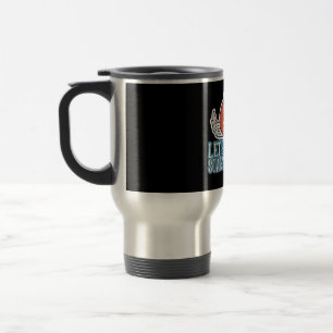 Let's Watch Scary Movies Scream Horror Travel Mug