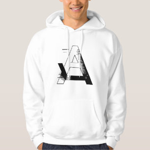 Letter A: Bold, Stylish, and All About You! Hoodie