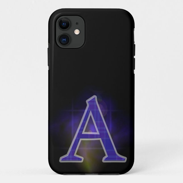 Letter A Case-Mate iPhone Case (Back)