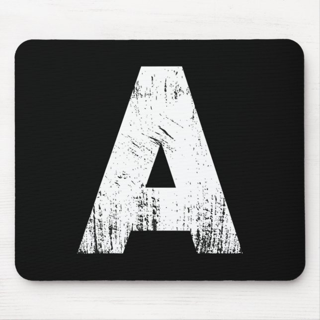 Letter A Family Chipmunk Group Matching Halloween  Mouse Pad (Front)