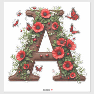 🦋 Letter A For Custom Family Name Decor 🌸