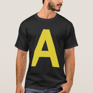 Letter A Funny Chipmunk Group Matching Halloween C T-Shirt