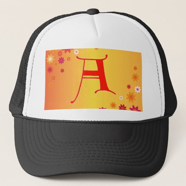 Letter A Hat (Front)