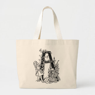 Letter 'A' in the Garden - Bag