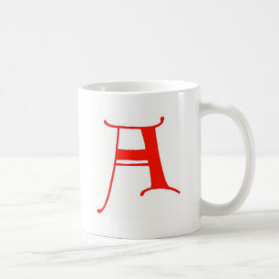 Letter A Mug