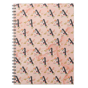 Letter A Notebook