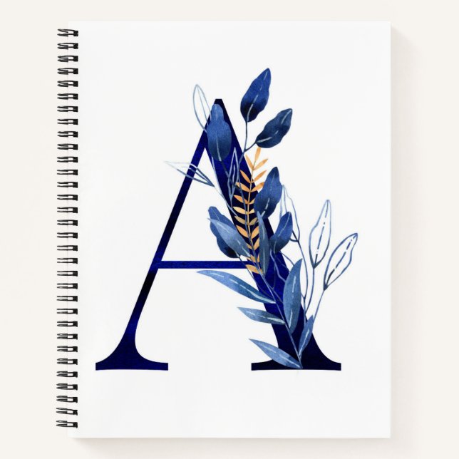 Letter A Notebook (Front)