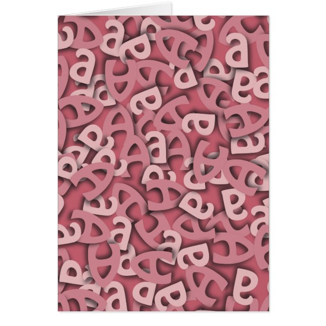 Letter A Pink (Front)
