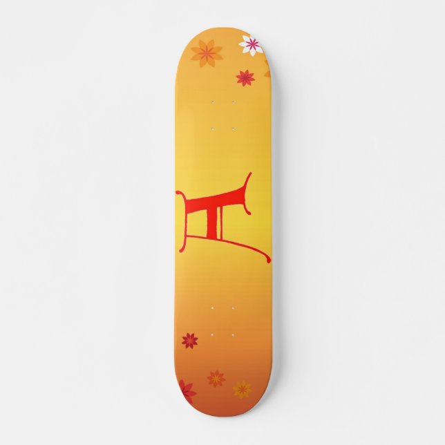 Letter A Skateboard (Front)
