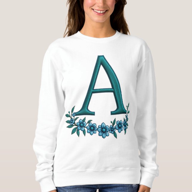 Letter A Sweatshirt (Front)