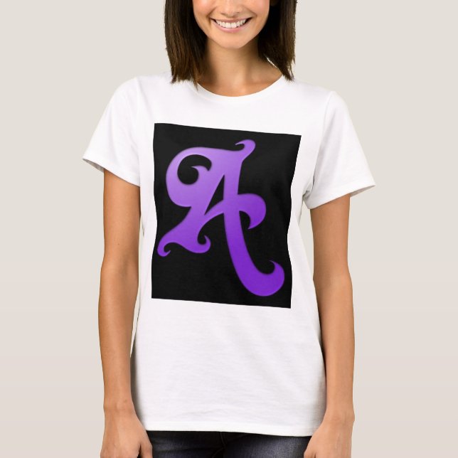 Letter A T-Shirt (Front)