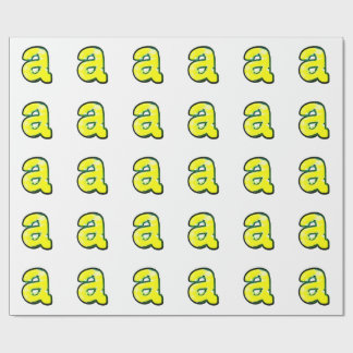 Letter "a" THCA $THCBand Wrapping Paper